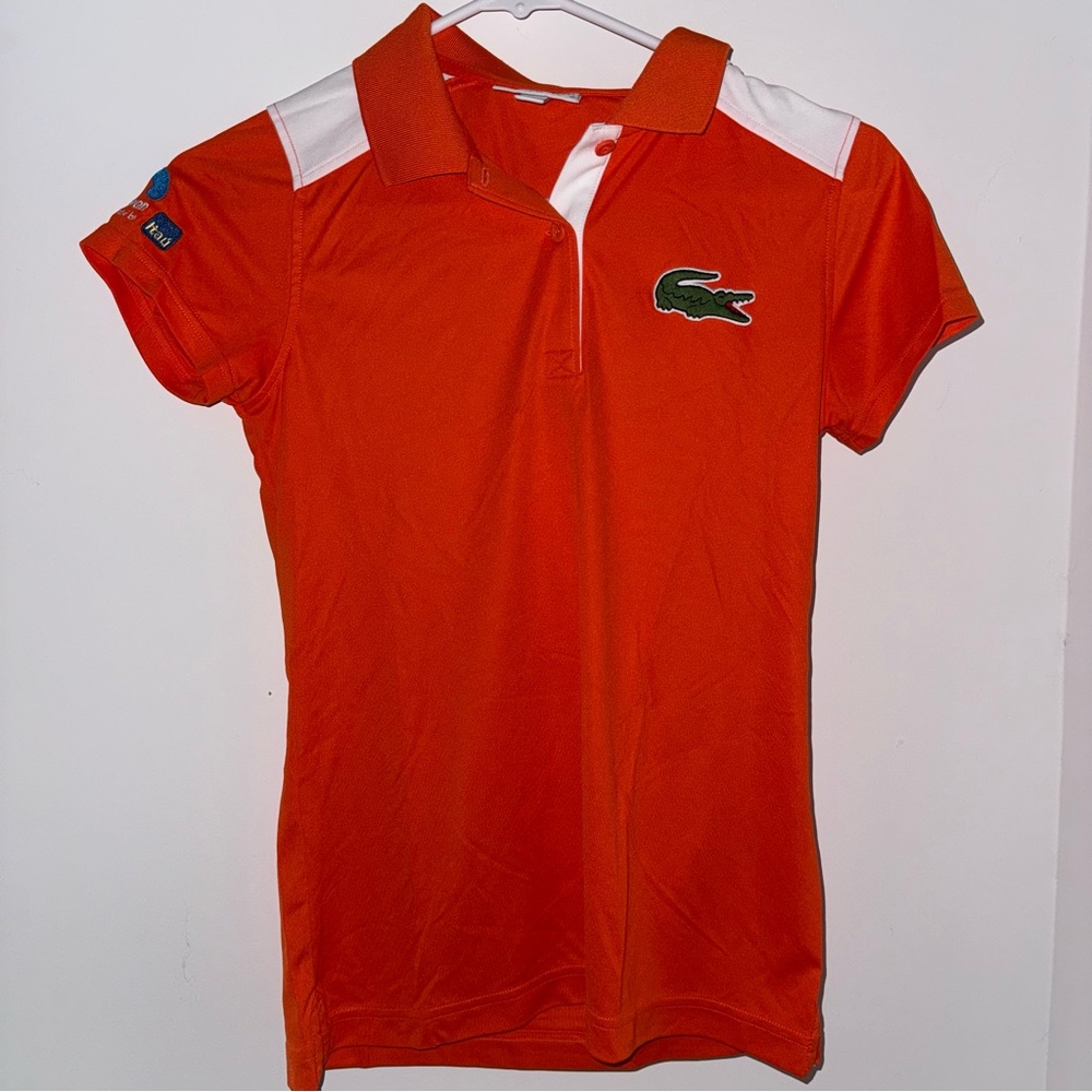 LACOSTE Miami Open Orange Polo